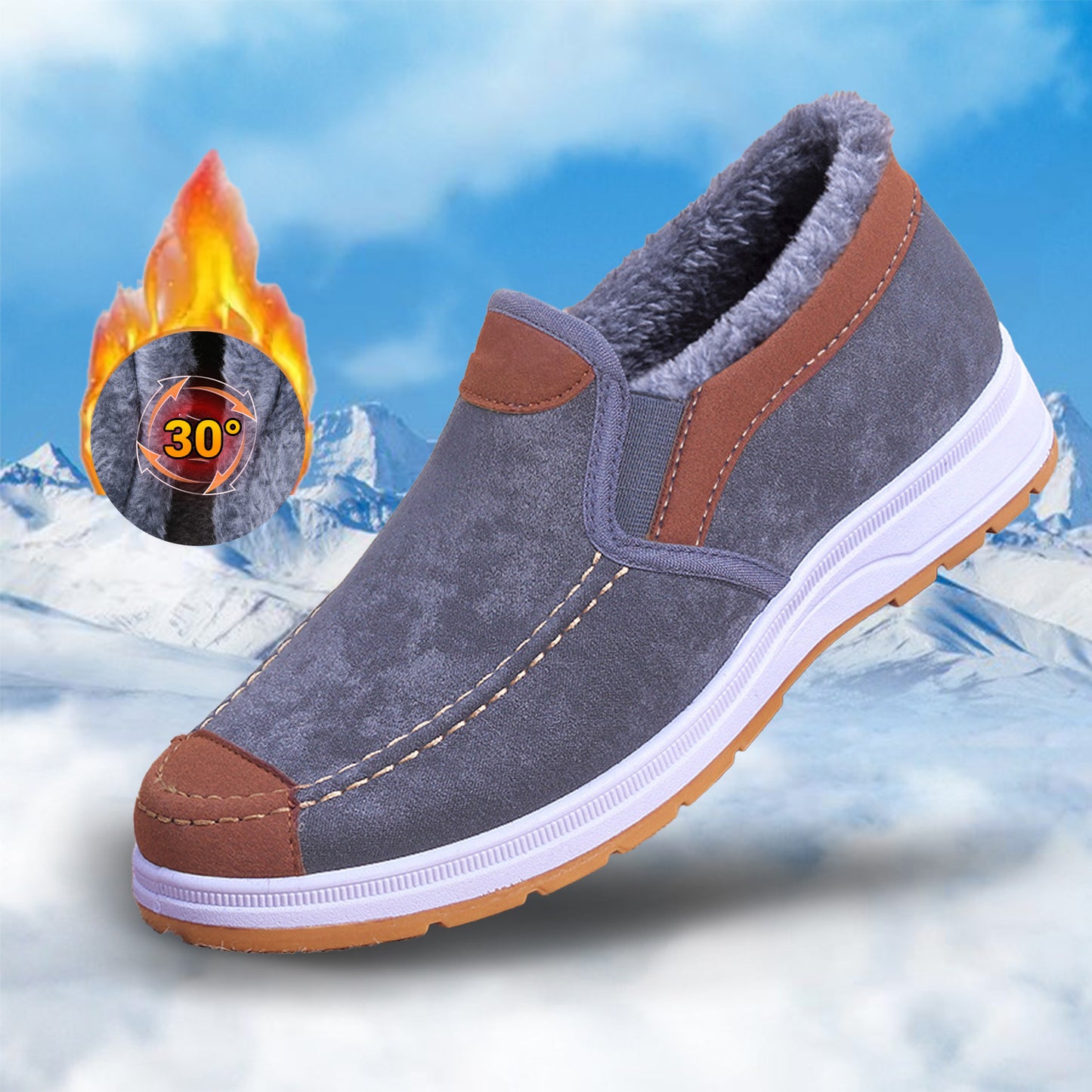 TERO BareWarm™ 360° Thermal Anti-Slip Orthopedic Winter Shoes