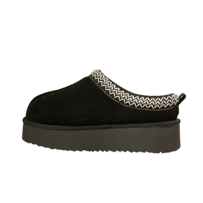 TERO WarmTeddy Premium Fluffy Lined Suede Slippers