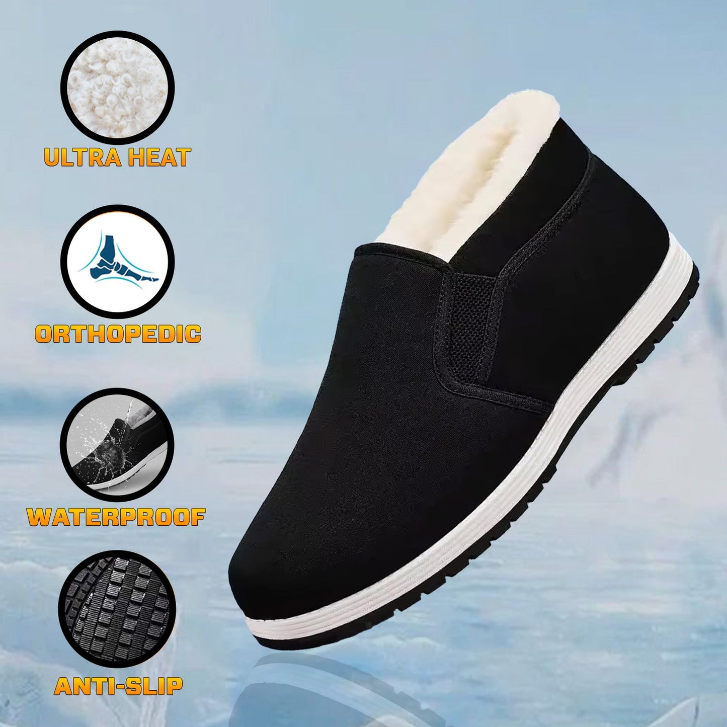 TERO 360° Thermal Anti-Slip Orthopedic Winter Shoes