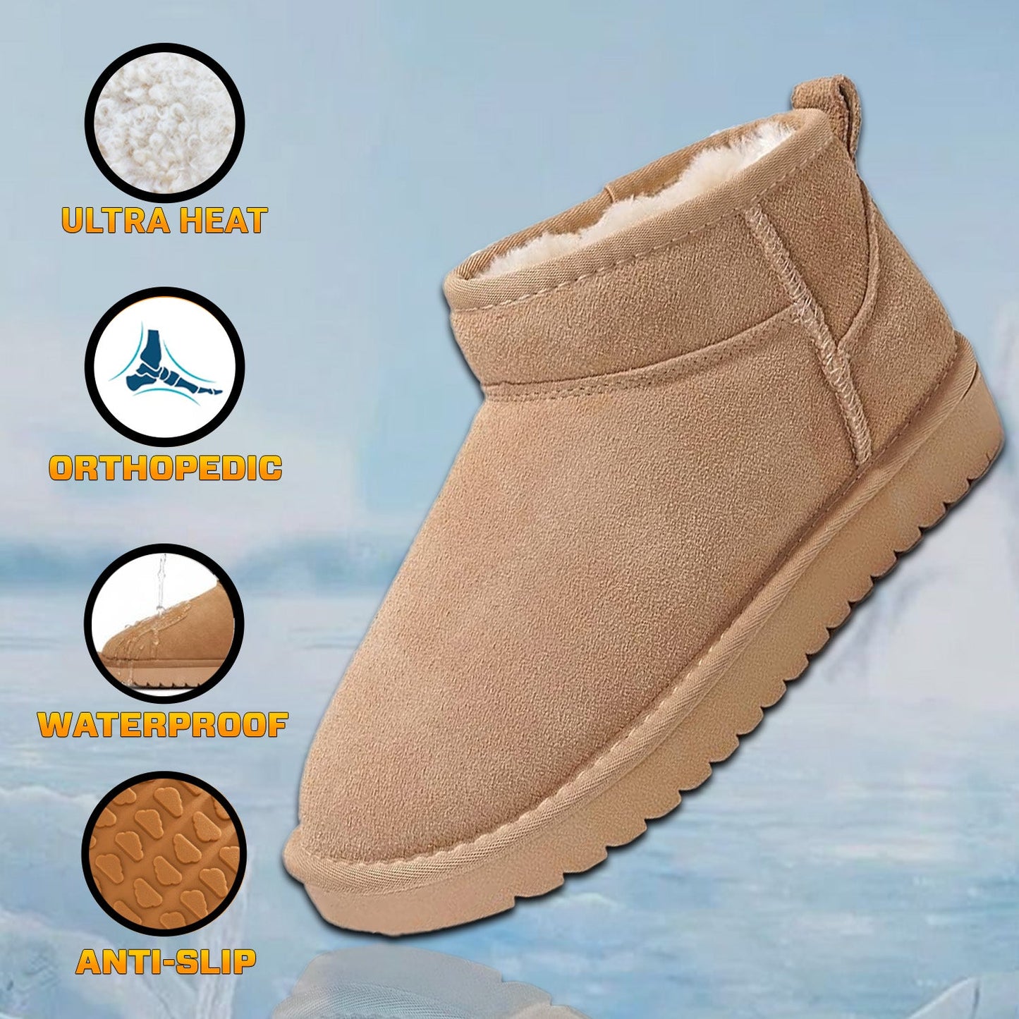 ❄ Early Christmas Sale 70% OFF 👟 TERO SnowStep 360° Orthopedic Winter Shoes