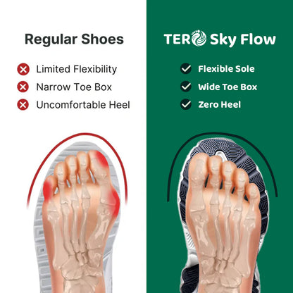 ❄️ Christmas Limited Offer 70% 💥 TERO Skyflow High Arch Support Lightweight  All-day Wear