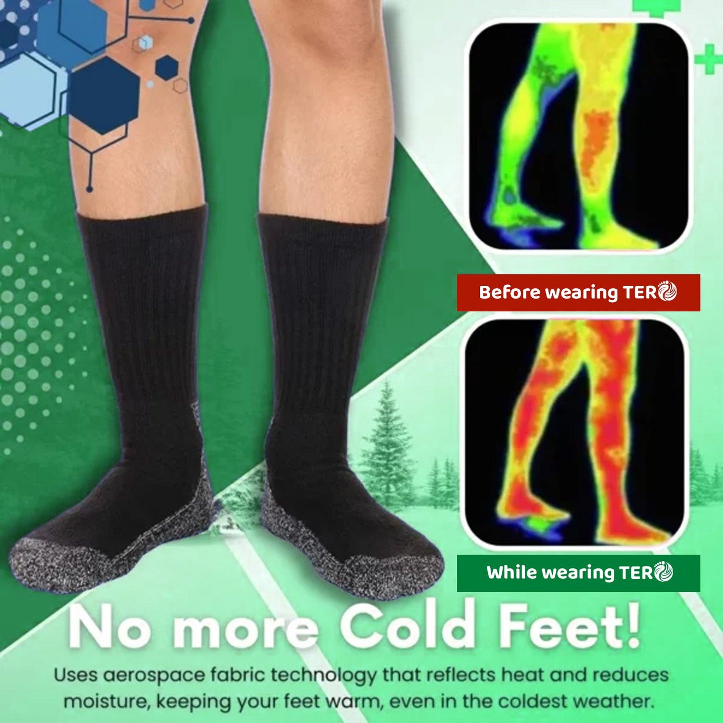 TERO Winter Insulated Socks