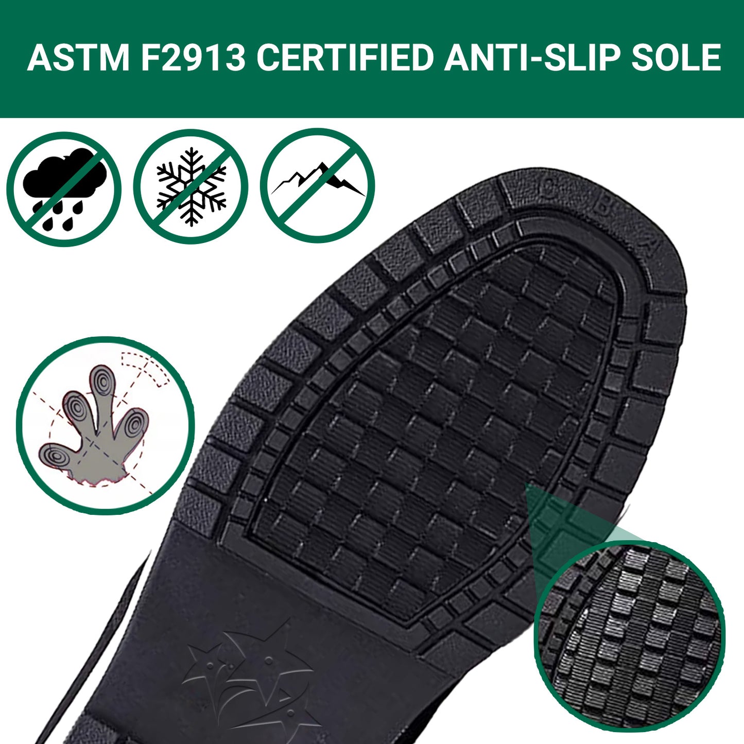 TERO 360° Unisex Thermal Anti-Slip Orthopedic Winter Shoes