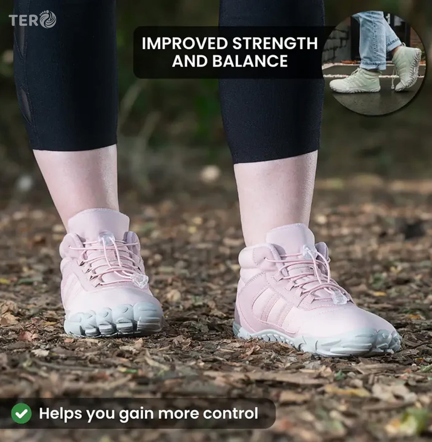 TERO Kasdava Winter Barefoot Shoes - Non-slip & Water-Resistant