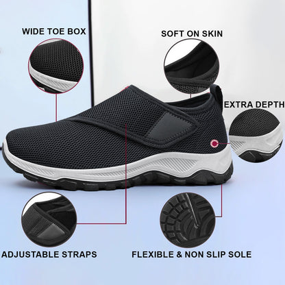 TERO EasyFit® – Wide Open Diabetic Walking Shoes