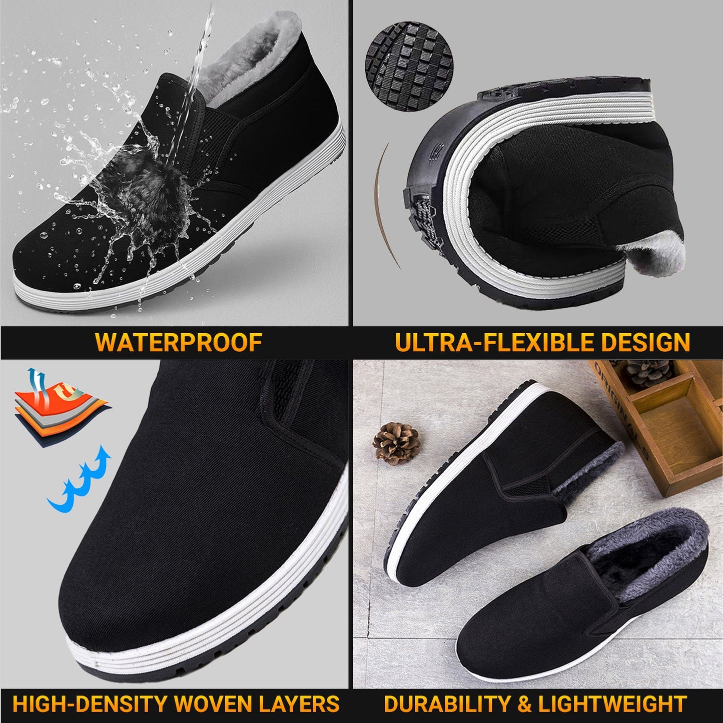 TERO 360° Thermal Anti-Slip Orthopedic Winter Shoes