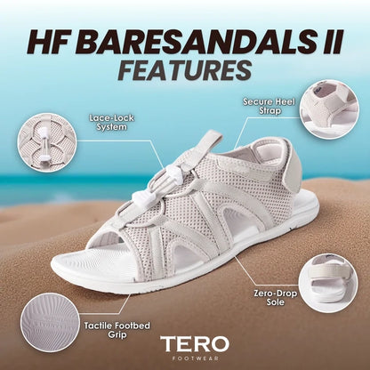 Tero Baresandals II – Ergonomic Footbed & Ultra-Lightweight Barefoot Sandals (Unisex)