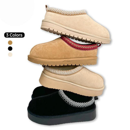 TERO WarmTeddy Premium Fluffy Lined Suede Slippers (Copy)