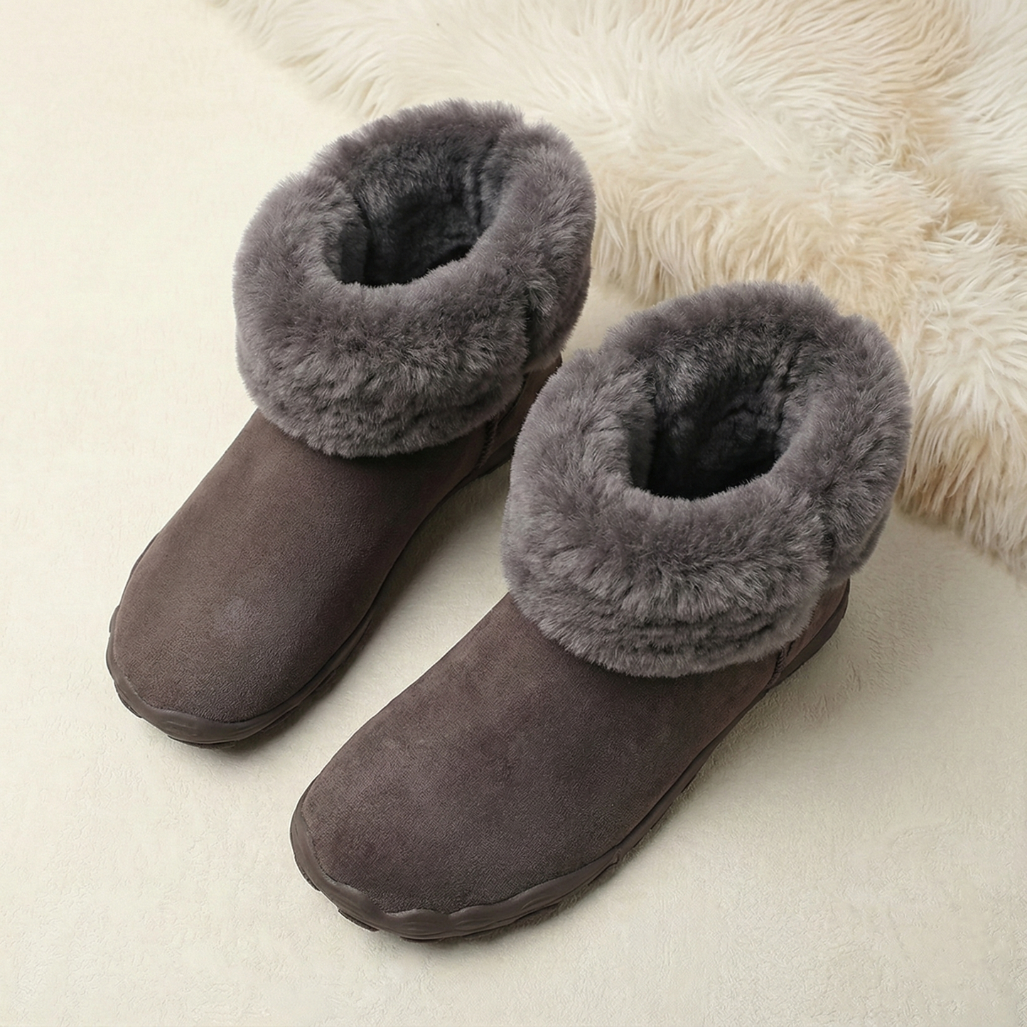 [NEW] Tero - Women’s Fur-Lined & Ergonomic Barefoot Shoes